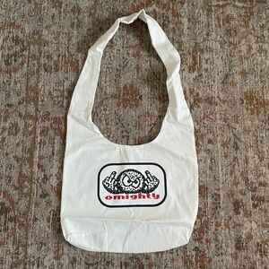 omighty White Graphic Women's Bag